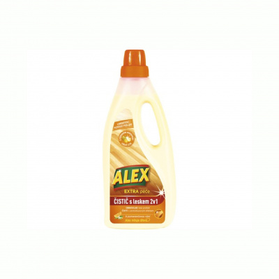 ALEX na laminátové podlahy s extra leskom 2v1 750 ml