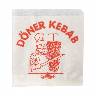 Vrecko na kebab 15x15 cm / 500ks