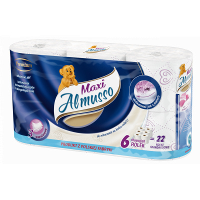Toaletný papier Almusso Maxi / 6 ks
