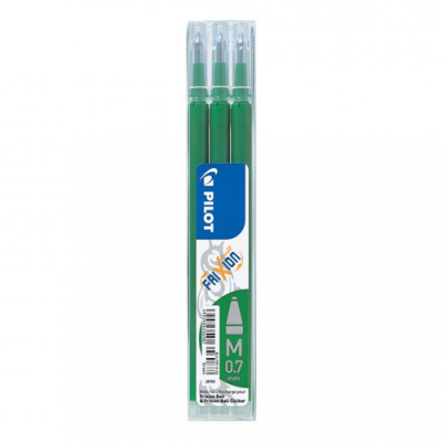 Náplň gumovacia PILOT Frixion 0,7 mm/3 ks - zelená