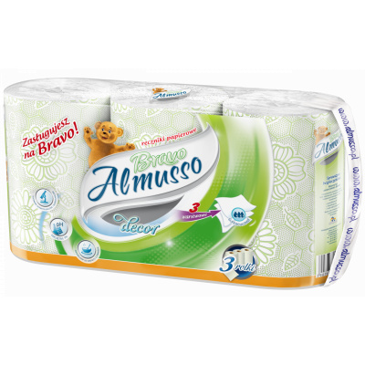 Kuchynské utierky Almusso BRAVO Zelena / 3 ks